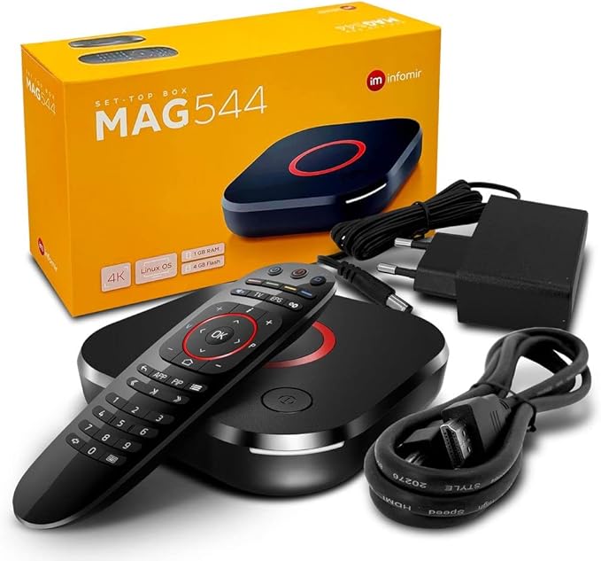 MAG 544 W3 Set Top Box Features to Expect